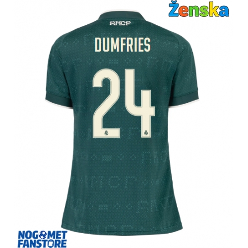 Real Madrid Denzel Dumfries #24 Gostujuci Dres za Ženska 2026-27 Kratak Rukav